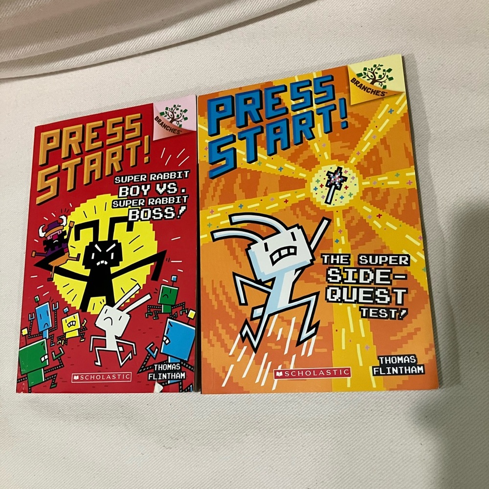 Press Start! Series paperback lot- Thomas Flintham